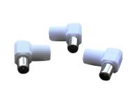 konektor anténní do TVP samec- plast