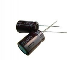 kondenzátor 1000uF/25V 105°C