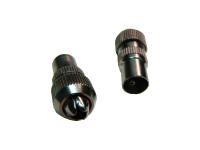 konektor anténní do TVP samec - rovný kovový