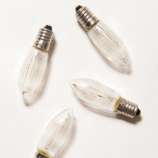 Žárovka 48V/3W pro 5-ti ramenný svícen (čirá)