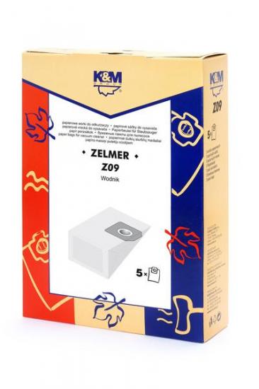 K&M Z09 - sáčky do vysavače ZELMER Wodnik