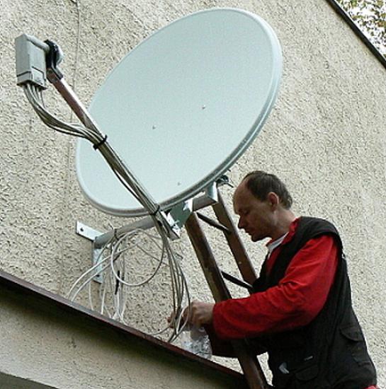 Montáž satelitu na 1 TV