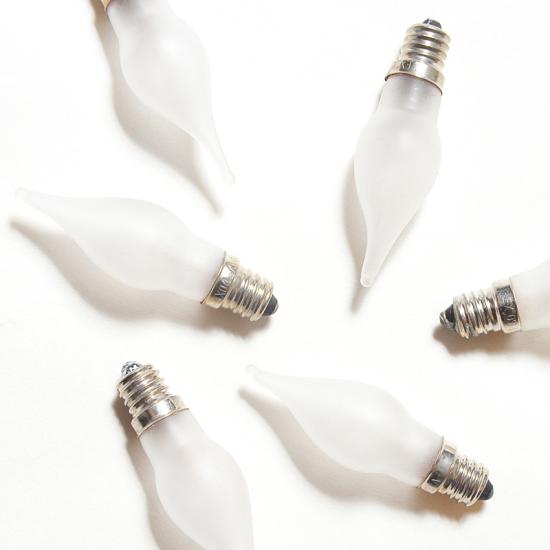 Žárovka 48V/3W pro 5-ti ramenný svícen (matná tažená)