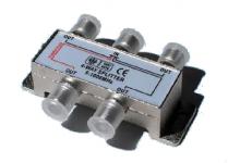 Rozbočovač 4 x F konektor