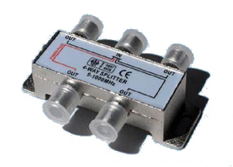 Rozbočovač 4 x F konektor