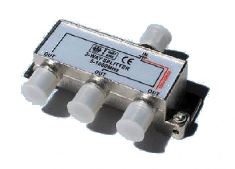 Rozbočovač 3 x F konektor