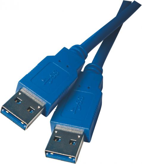 USB kabel 3.0 A vidlice - A vidlice 2m