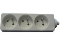 Zásuvkové pole 3x zásuvka