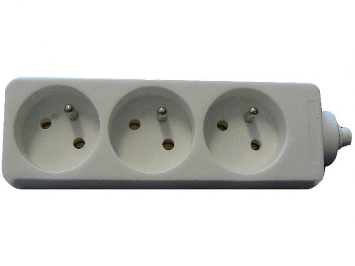 Zásuvkové pole 3x zásuvka