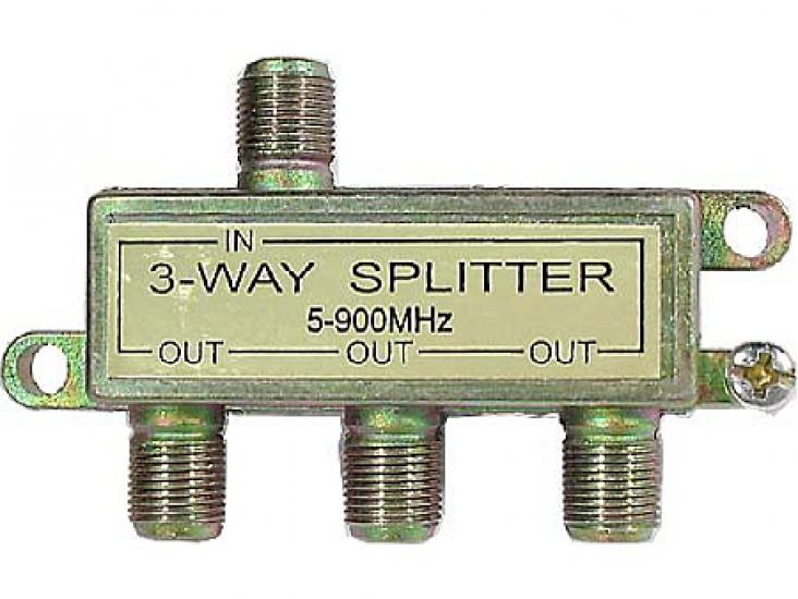 Rozbočovač 3xTV - F konektor