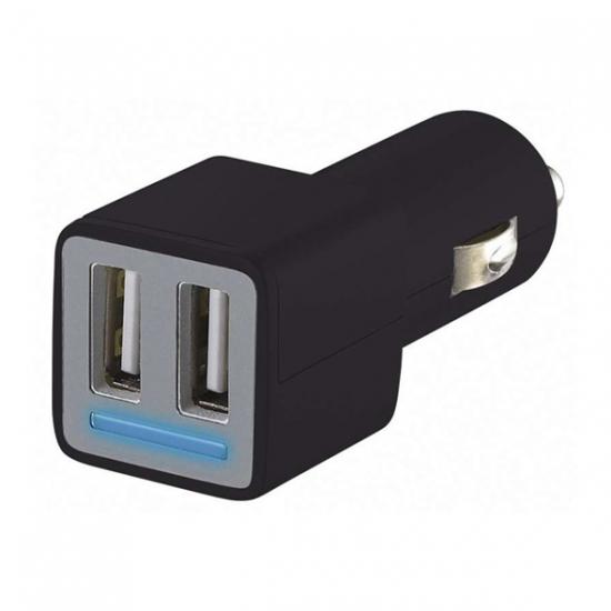 GETI MW3399 USB adaptér 12V/5V/2x2,4A