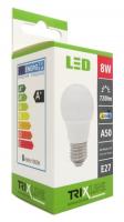 TRIXLINE žárovka LED 8W E27/230V denní bílá