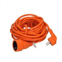 Prodlužovací kabel spojka - 10m 1 zásuvka oranžový