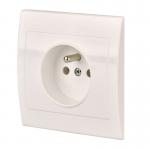 TESLA PRAKTIK zásuvka bílá