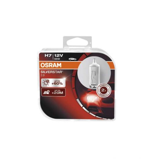 Žárovka OSRAM H7 12V 55W SILVERSTAR