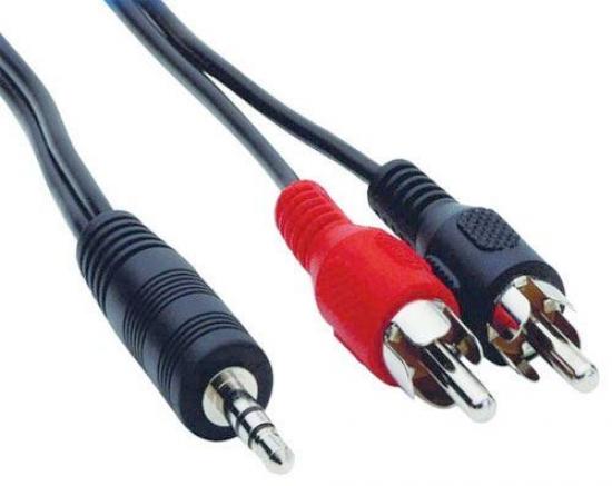 Kabel JACK 3,5 - 2xCINCH stereo 3m