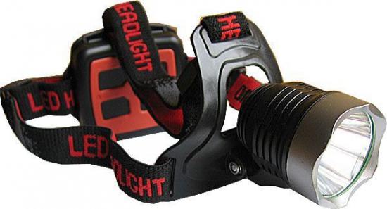 Svítilna čelová LED 5W / 4x AA