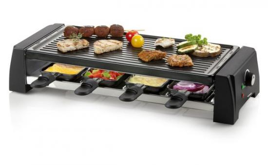 DOMO DO9189G Raclette gril pro 8 osob 2v1