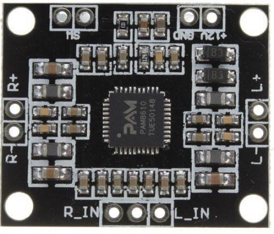 Zesilovač ve třídě D 2x 15W - stavebnice