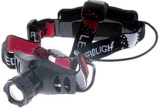 Svítilna čelová ZT-6521 LED nabíjecí 5W