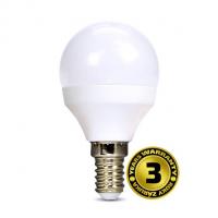 SOLIGHT žárovka LED miniglobe 8W E14/230V denní bílá
