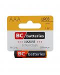 BC batteries AAA (LR03) alkalická baterie
