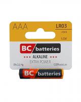 BC batteries AAA (LR03) alkalická baterie