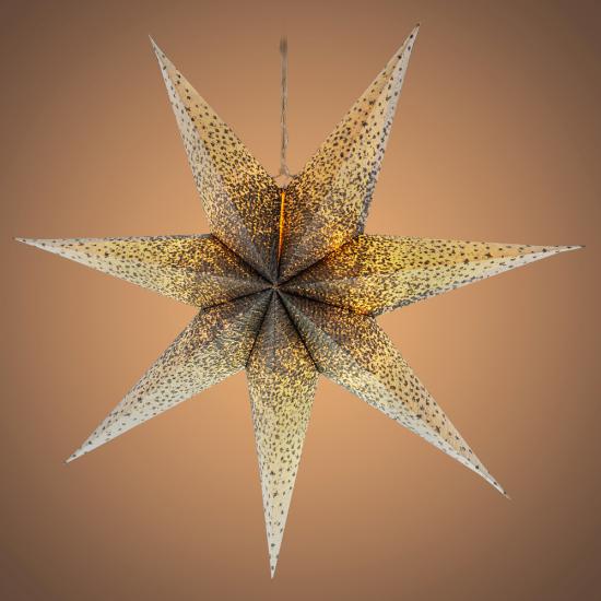 RETLUX RXL 341 hvězda bílostříbrná 10LED WW