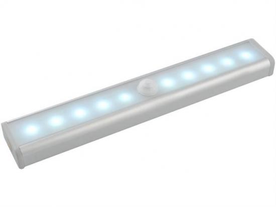 LED osvětlení do skříně 10LED s PIR čidlem