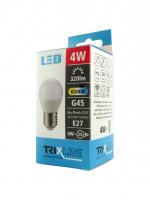 TRIXLINE žárovka LED 4W E27/230V studená bílá lustrová