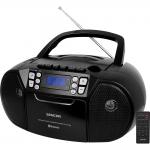 SENCOR SPT 3907 B radiopřijímač s CD/USB/BT/KAZETA