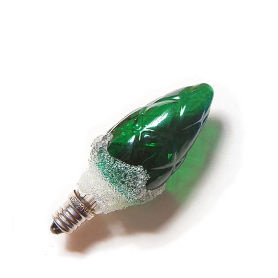 Žárovka ŠIŠKA 20V/0.1A zelená