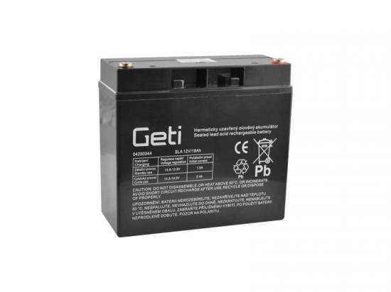 GETI olověná baterie 12V / 18Ah