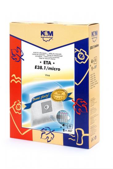 K&M E38.1/micro - sáčky do vysavače ETA Viva