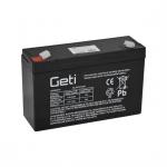 GETI olověná baterie 6V / 12Ah