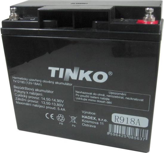 TINKO olověná baterie 12V / 18Ah