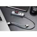 YENKEE YHC 103SR USB-C OTG HUB + čtečka